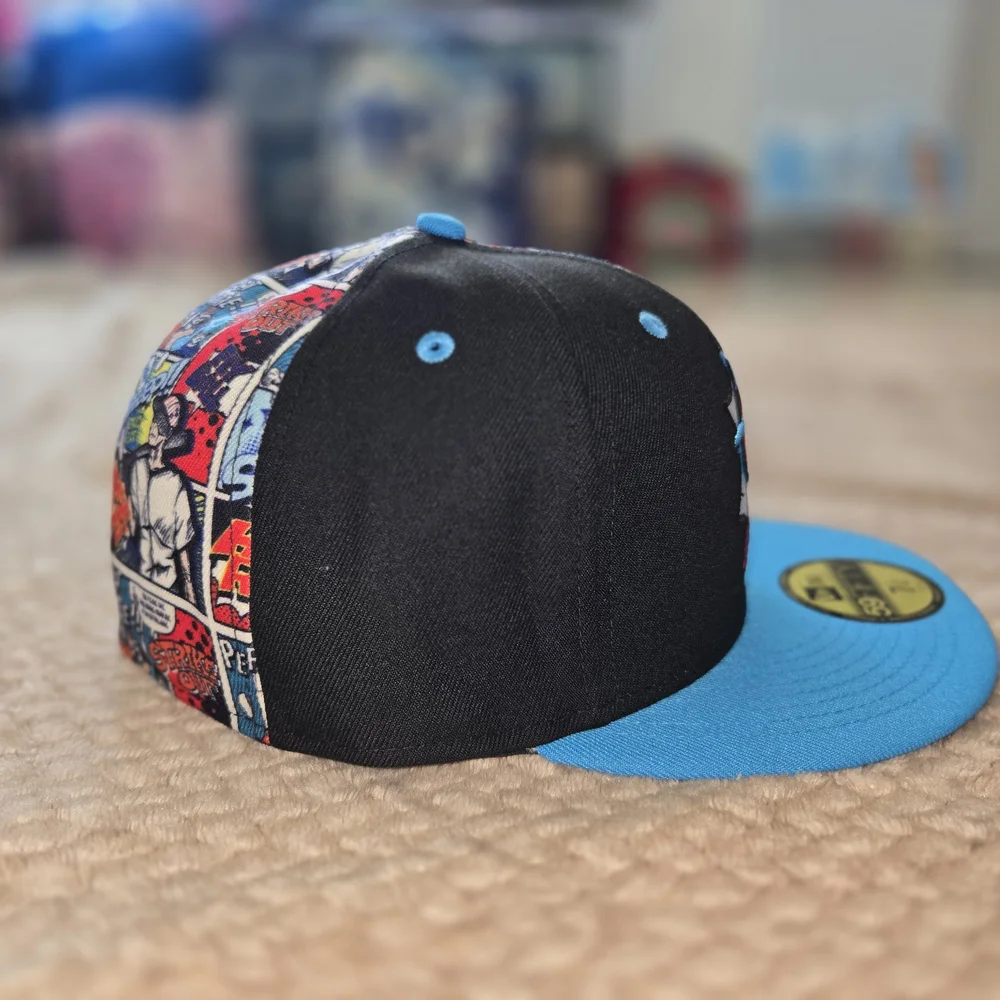 New Era Miami Marlins 2025 MLB Diamond Hero Edition 59FIFTY fitted hat. On Field
